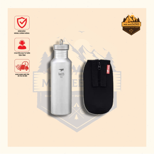 KEITH BÌNH TITANIUM 700ML KÈM BAO VẢI Ti3032
