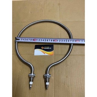 thanh nhiệt tròn 220v/3kw/4kw zen M16 inox 304