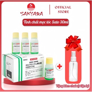 Tinh chất mọc tóc thảo dược Sato mọc tóc nhanh giảm rụng tóc chấm hói mọc tóc  Nhật Bản 30ml