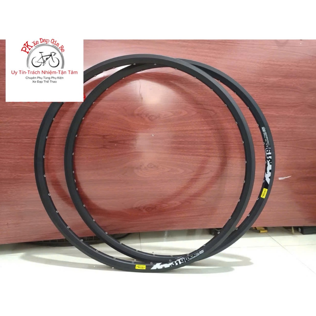 Vành xe đạp thể thao 29 inch - 700C MAVIC XM319 32 lỗ, Vành 29 inch - 700C nhôm 2 lớp có khuyên đồng