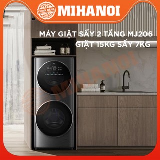 Máy Giặt Sấy 2 Tầng Xiaomi Mijia MJ206 Giặt 15Kg Sấy 7Kg – Ion bạc khử trùng, sấy biến tần BLDC