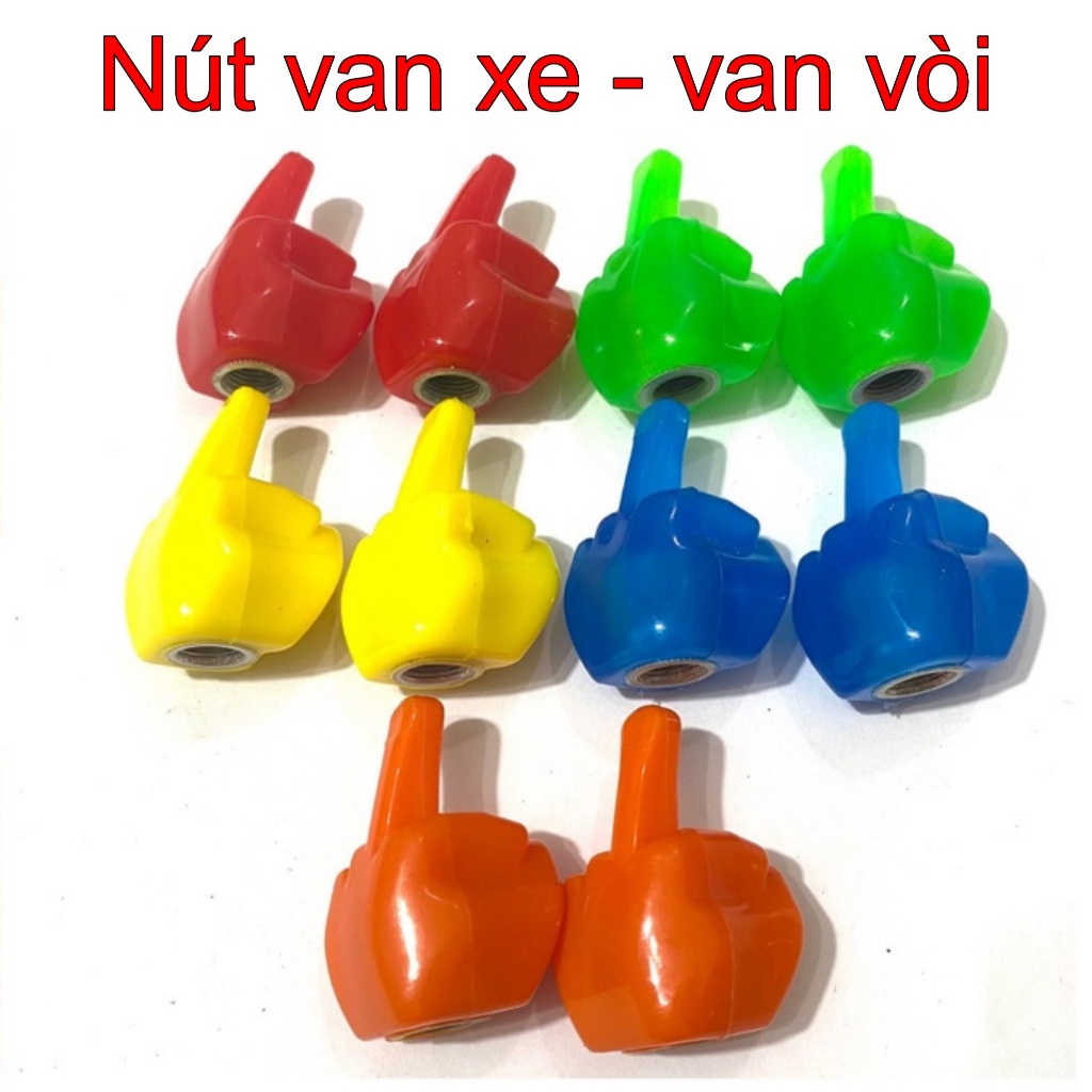 Nút ván vòi, ốc van xe ngón tay lắp mọi loại xe