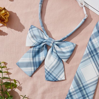 Set Cả Bộ Cà Vạt Và Nơ Caro Đồng PHục Đáng Yêu Dành Cho Nam Và Nữ Đi Học Đi Làm Hàng Qccc | Thảo Chi