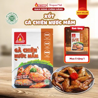 Xốt Gà Chiên Mắm 70g AZ CHEF- Dùng làm các món chiên mắm ngon chuẩn vị. Không cần nêm nếm.