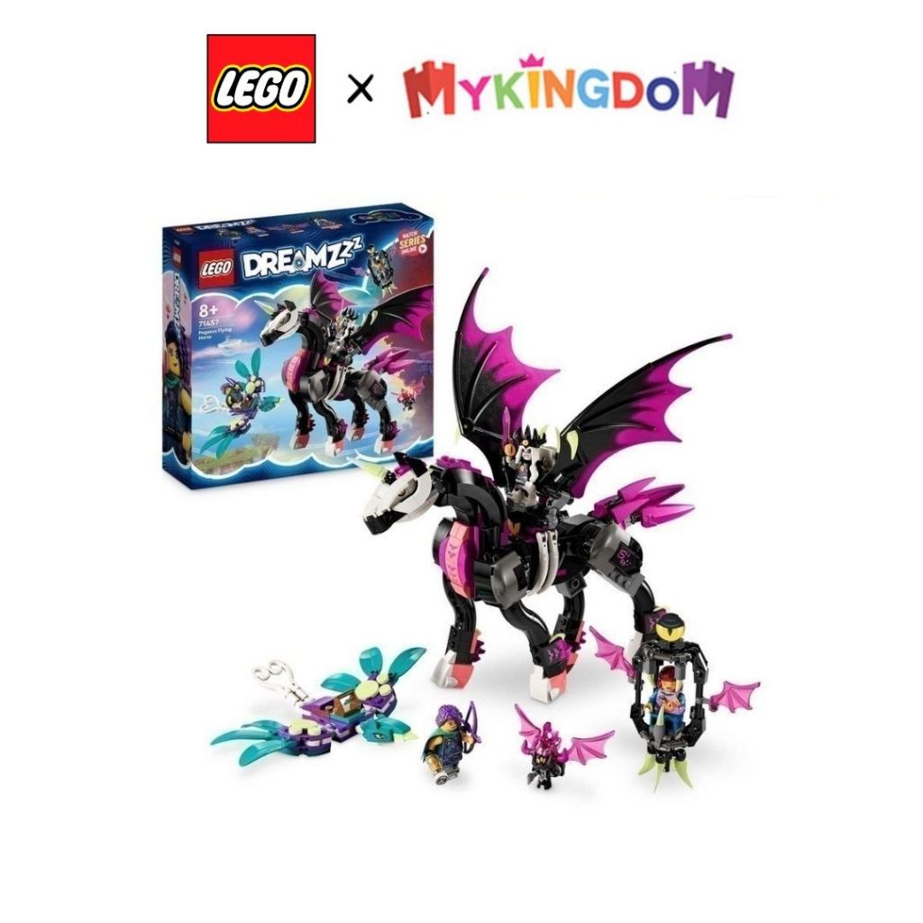 Đồ Chơi Lắp Ráp Phi Mã Pegasus LEGO DREAMZZZ 71457 (482 chi tiết)