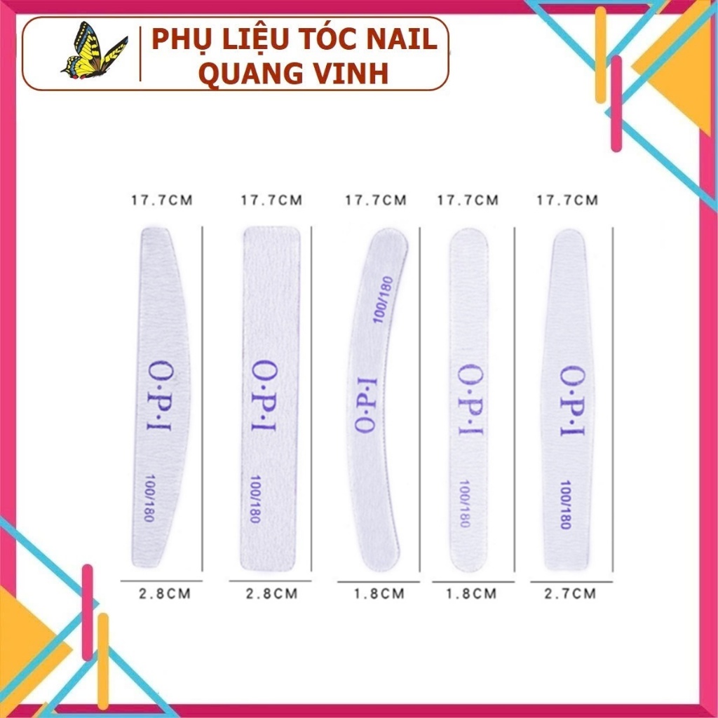 Dũa móng tay opi gel dùng cho thợ nail