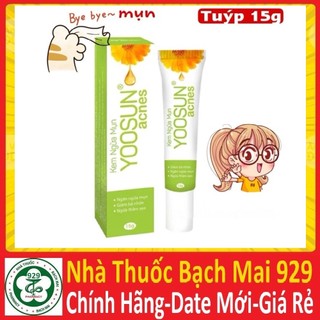  Kem ngừa mụn Yoosun Acnes tuýp 15g - sạch mụn thâm từ thảo dược cho da dầu khô đâu đen mụn mủ cho nam nữ 