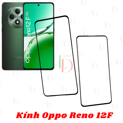 Mặt kính Oppo Reno 12F   , mặt kính dùng ép cho oppo reno 12f