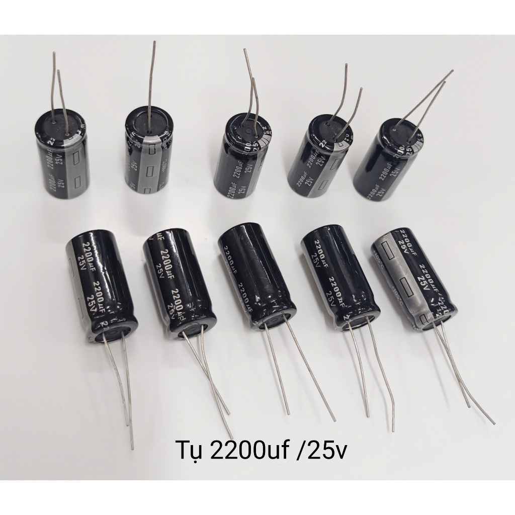 Combo 10 tụ 2200uF/25v
