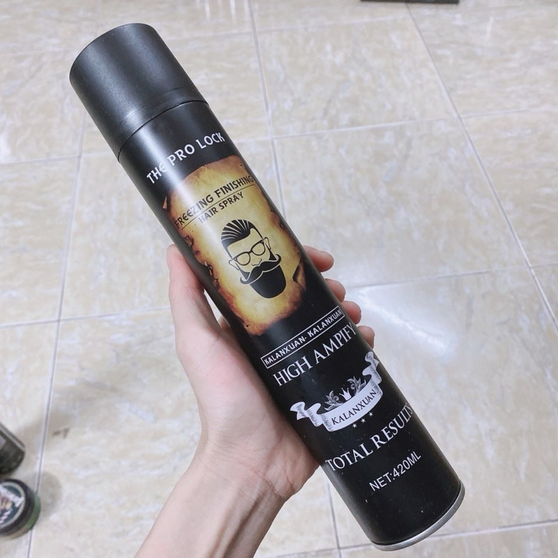 Gôm keo xịt tạo kiểu pro lock 320ml - siêu cứng