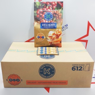 05 bịch Cà phê sữa K Delight Phúc Sinh (mỗi bịch 612g x 36 gói nhỏ 17g)