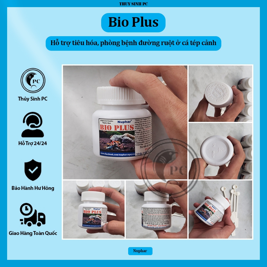 Men vi sinh cho cá tép cảnh Bio Plus