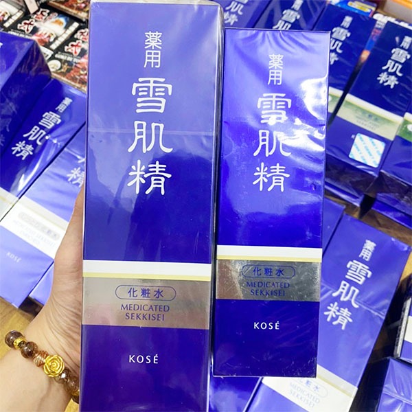 Nước hoa hồng Kose Medicated Sekkisei Lotion 200ml, 360ml Nội Địa Nhật Bản