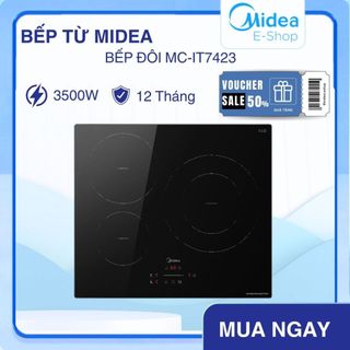 Bếp Từ Midea MC-IT7423 (Bếp Từ Ba, Bếp Điện Từ Inverter Công suất 7400W)