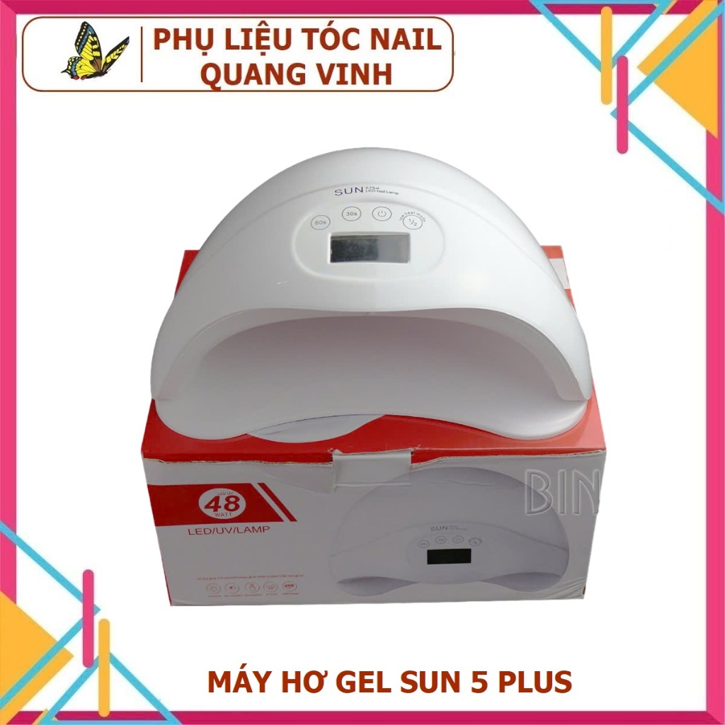 Máy hơ gel sun 5, sun 5 plus cảm ứng