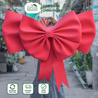 Nơ Khổng Lồ Trang Trí Noel Decor Kim Vinh Phụ Kiện Giáng Sinh Trang Trí Tiệc Decor Nhà Cửa