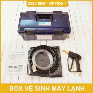 Box xịt rửa vệ sinh máy lạnh chuyên nghiệp 220V 60W Option 1