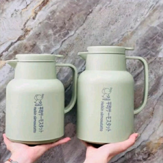  Bình giữ nhiệt Hokori Việt Nhật. Lõi thuỷ tinh vỏ nhựa nguyên sinh cao cấp. Dung tích 1 Lít 1,5 Lít 