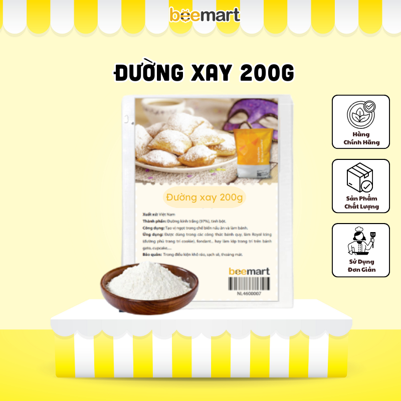Đường Xay gói 200g