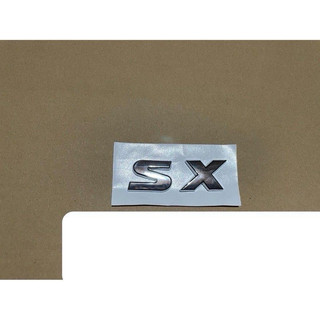 logo chữ LACETTI SX dán đuôi xe