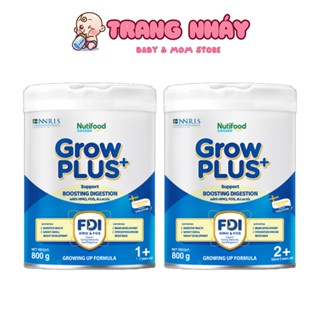 Sữa bột NUTIFOOD SWEDEN GROWPLUS+ XANH hỗ trợ tiêu hóa khỏe mạnh 800g 0+ 1+ , 2+ - SỮA BỈM TRANG NHÁY