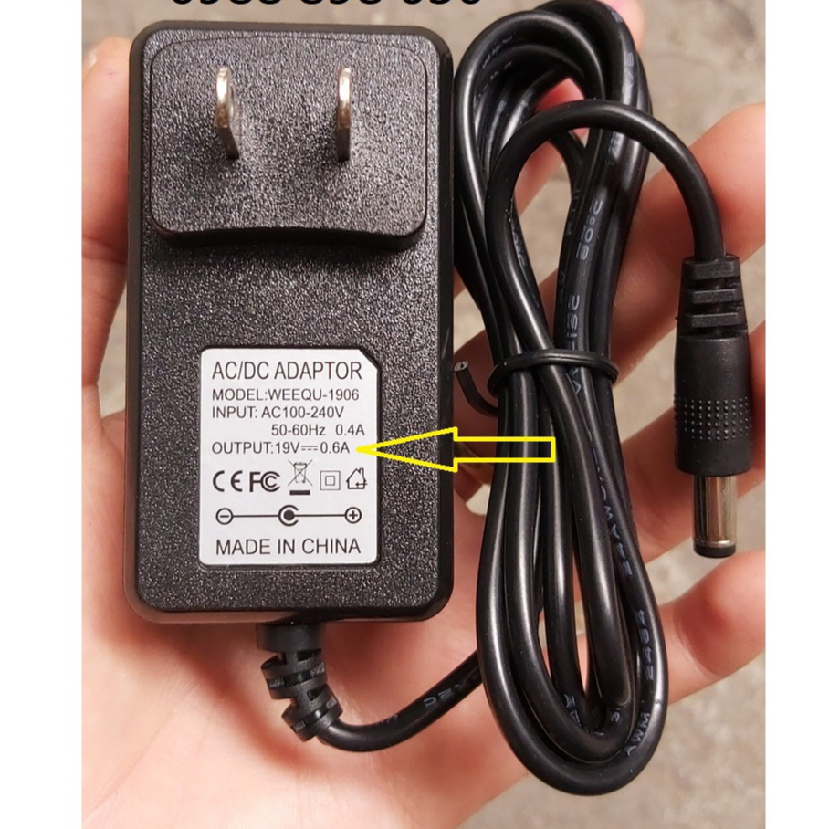 nguồn 19v 0.6a