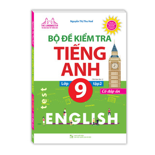 Sách - bộ đề kiểm tra tiếng anh lớp 9 tập 2 - có đáp án