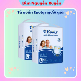 100M Tả quần Epoly người già, Bỉm quần Epoly cho người già, mẹ sau sinh, người sau phẫu thuật đủ size M L XL