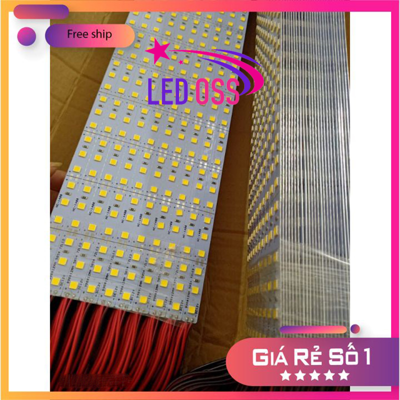 Đèn led thanh 12V mắt led 5730, led thanh 5054 siêu sáng