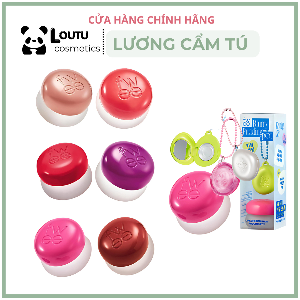 [𝐀𝐔𝐓𝐇𝐄𝐍𝐓𝐈𝐂-Loutu] Son Kem Bùn FWEE Blurry Pudding Pot