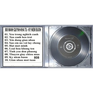 Bộ 4 CD ca sĩ mạnh quỳnh ( 1748 - 1840 )