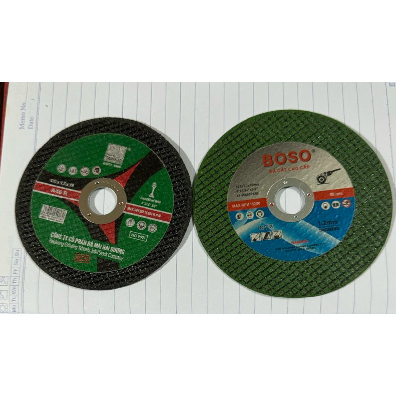 Đá cắt Hải Dương - Boso, Lưỡi cắt sắt,cắt kim loại mỏng,…Đá cắt cao cấp