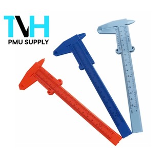 Thước Nhựa Kéo - Thước Mỏ Vịt - Sử Dụng Đo Chân Mày - Đo Môi Phun Xăm Thẩm Mỹ - Dài 15CM | DCPX TVH