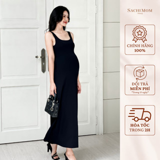 Đầm Bầu SACHIMOM - Váy Bầu Dáng Dài Ôm Body NELLY DRESS
