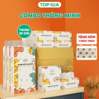  Combo khăn giấy cao cấp, giấy ăn đa sắc, tiện lợi và tiết kiệm cho cả gia đình