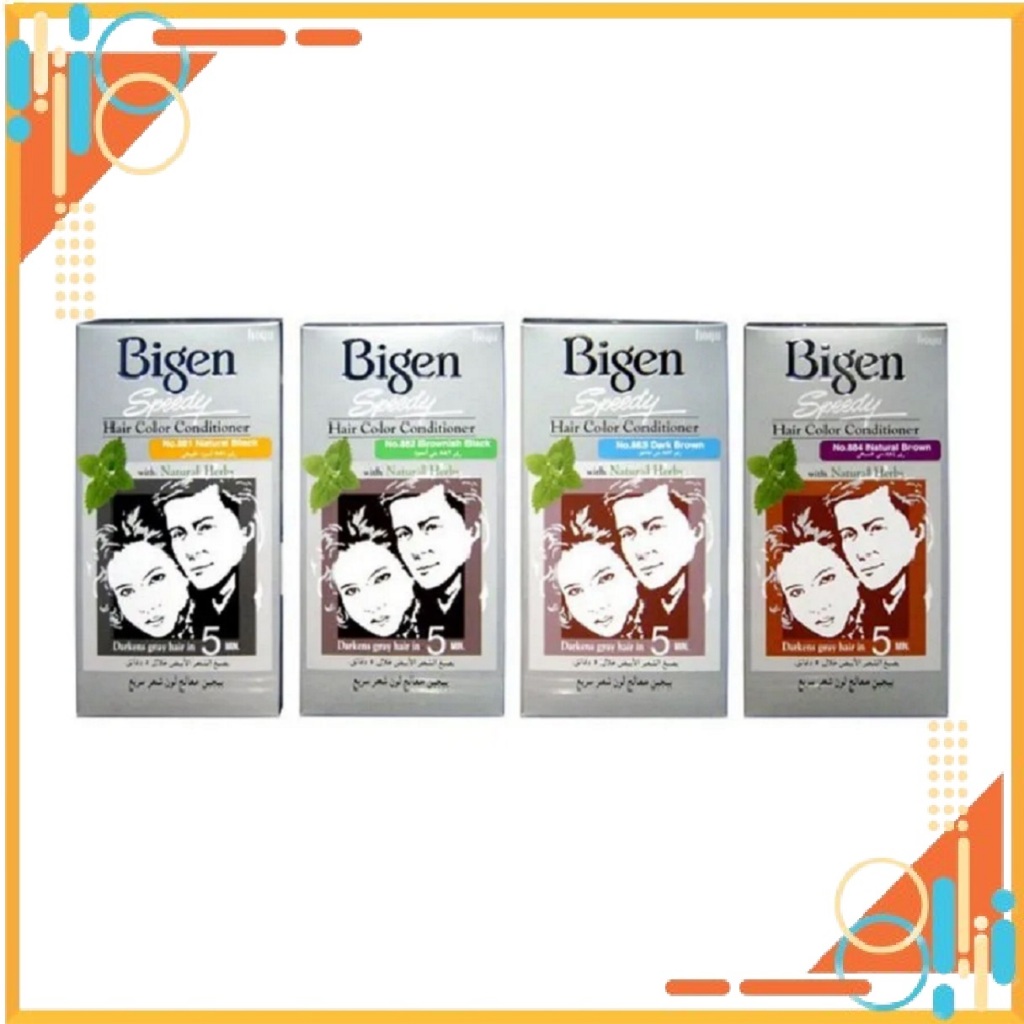 Nhuộm tóc thảo dược Bigen Speedy Bạc