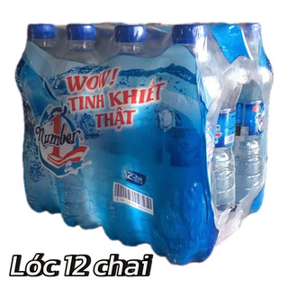 THÙNG NƯỚC SUỐI 24 CHAI NUMBERONE ( Nút Xanh Nút Trắng Thay Đổi Theo Từng Đợt )