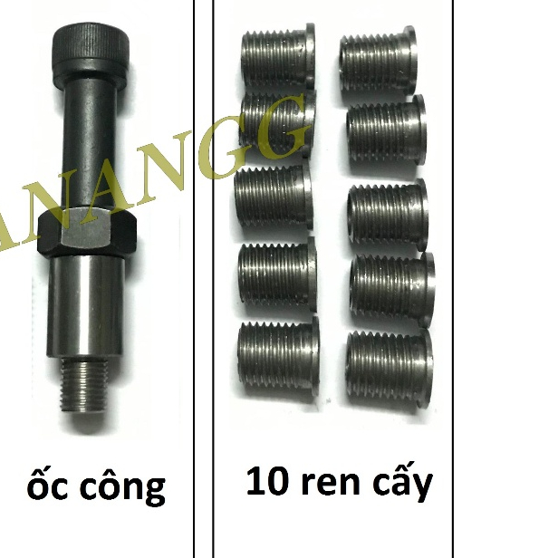 ốc công và ốc cấy bugi xe máy