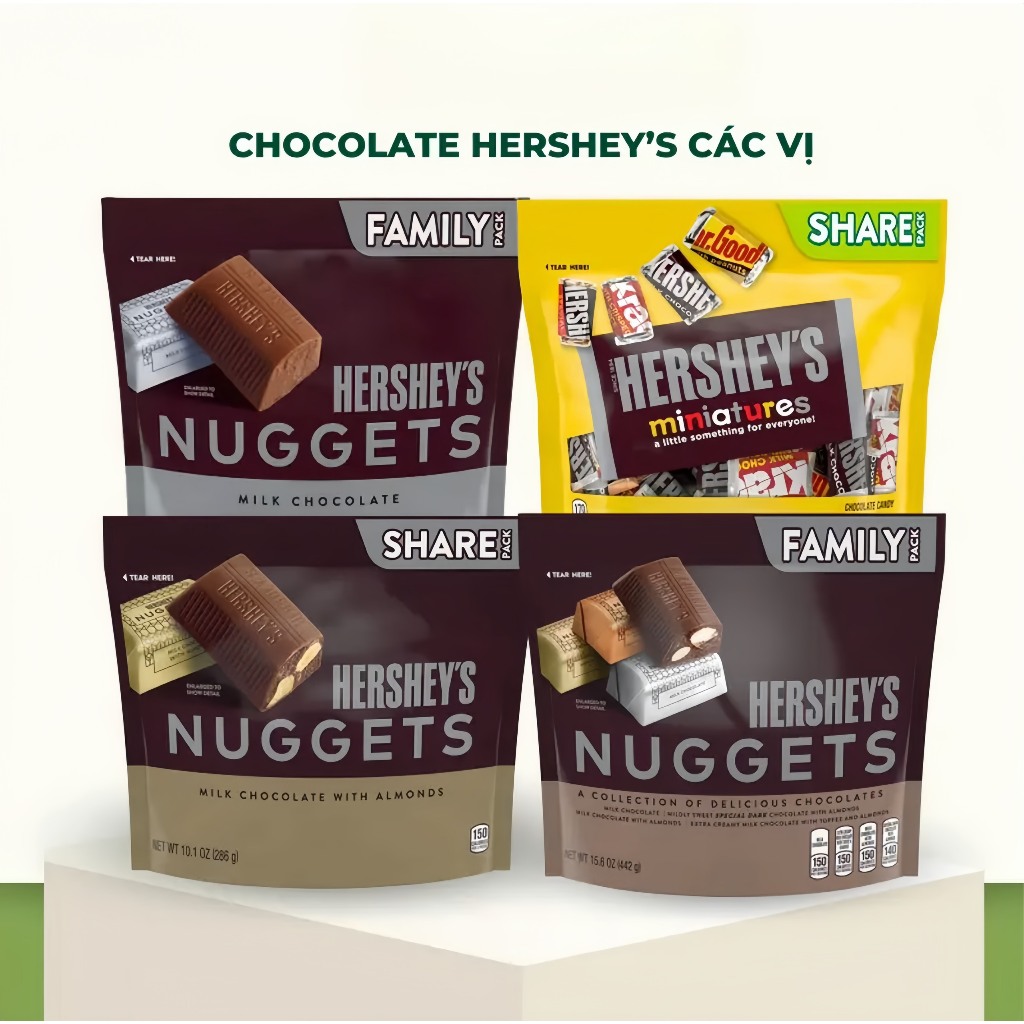 Chocolate Hershey's Các Loại
