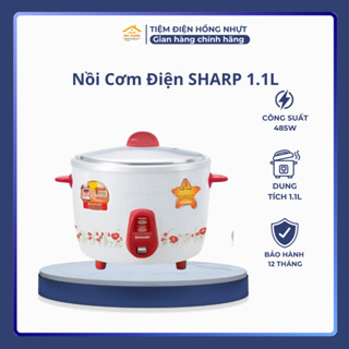 Nồi Cơm Điện Nắp Rời Sharp Thái (1.1L)  ( Bảo Hành 12 tháng ) HÀNG CHÍNH HÃNG