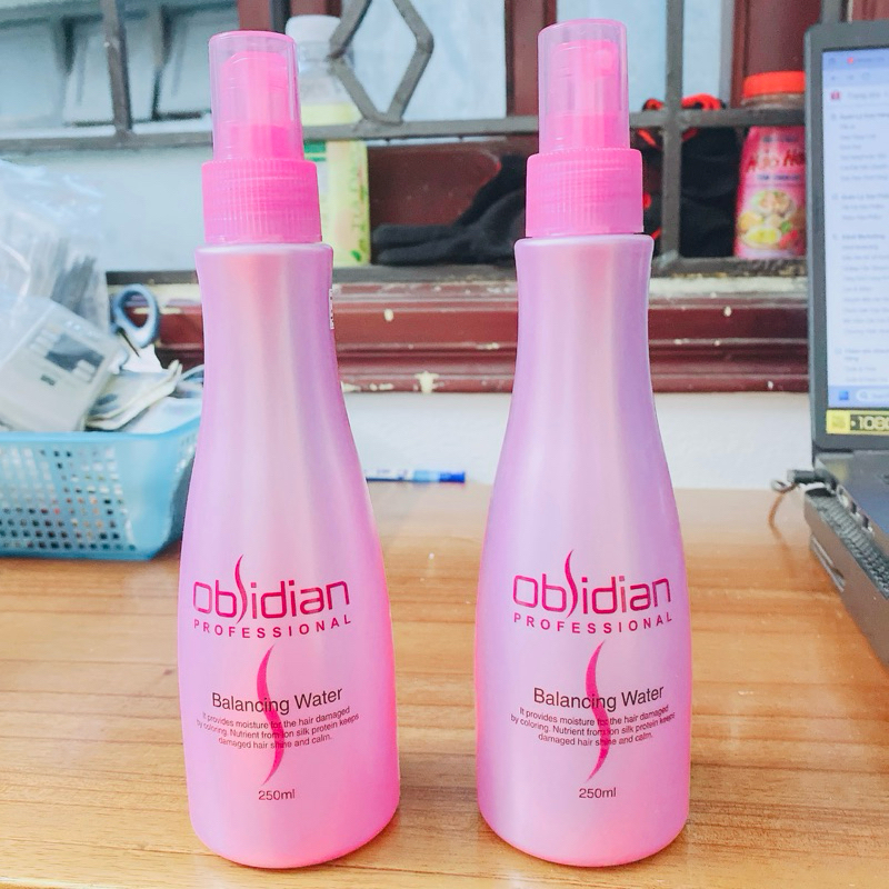 Xịt dưỡng tóc chính hãng OBSIDIAN, nước xịt dưỡng tóc hàn quốc SOPHIA 250ml