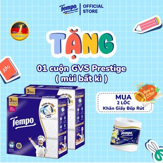  Khăn Giấy Bếp Đa Năng Dạng Rút Siêu Thấm Tempo - Thương Hiệu Đức