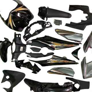 [ TẶNG TEM ] Bộ dàn áo xe WAVE S110 - RS110 màu ĐEN đời 2009 đến 2010, nhựa nguyên sinh loại 1