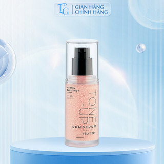 Serum chống nắng Vely Vely Vitamin Tone-Up Sun Serum Hỗ trợ Chống nắng Dưỡng trắng 30ml