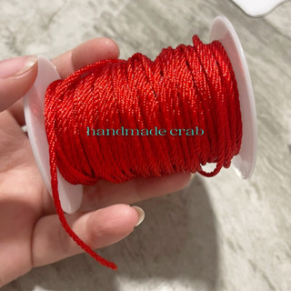  Dây dù xoắn đan vòng cuộn 25m size 2mm dây làm vòng tay dây chuyền thủ công handmade 