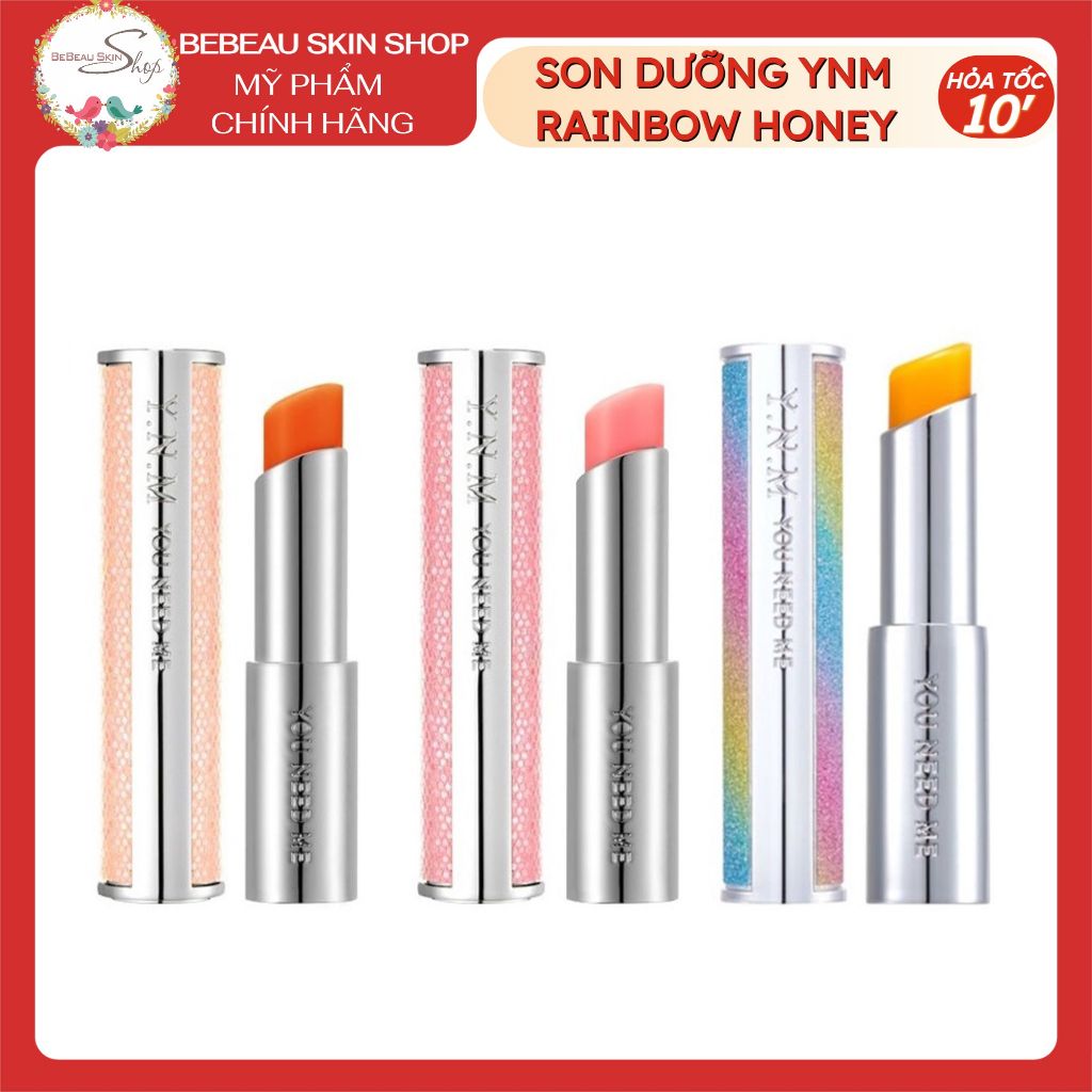Son dưỡng YNM Rainbow Honey Lip Balm