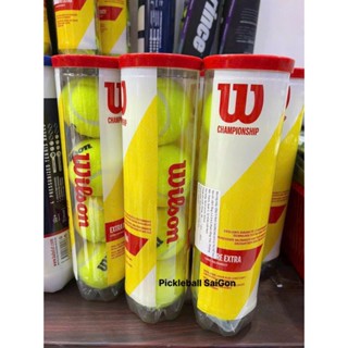 Bóng Tennis Wilson Championship Chính Hãng Lon 4 Trái