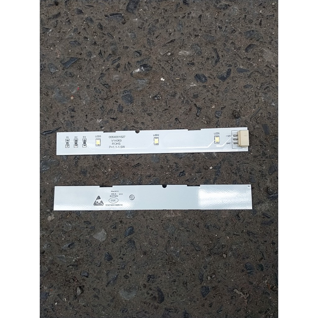 Mạch đèn led 12V tủ lạnh AQUA, HAIER, SHARP 3 chân mới