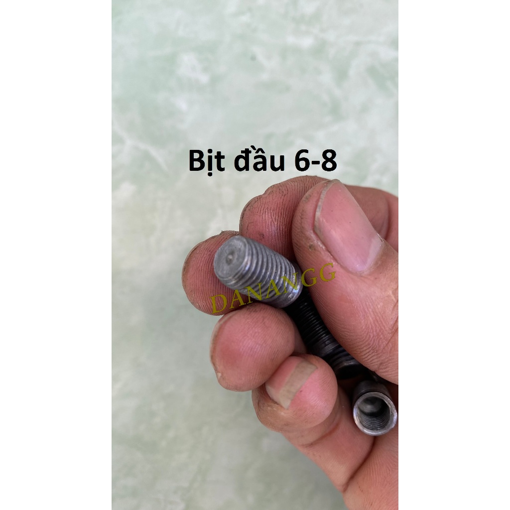 10 ren cấy chân ốc bịt đầu 6 8 thép