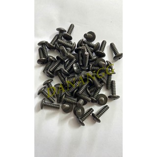 bộ kẹp ốc xoắn 4 ly khung xe dàn áo xe máy ( 50 con Vít + kẹp )